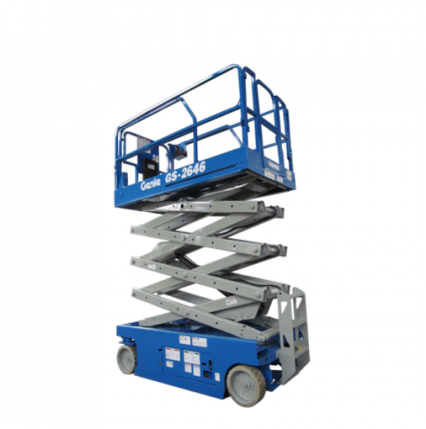 26 Ft Scissor Lift Narrow | Action Equipment & Event Rentals