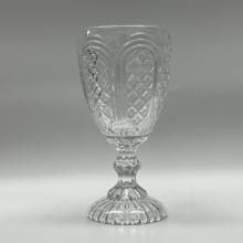 Clear Carousel Goblet