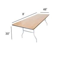 Banquet King Table 8'x48"